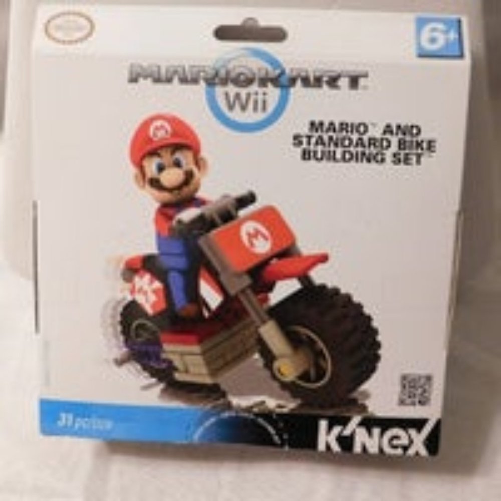 K'NEX Nintendo Wii Mario Standard Bike Toy Set BRAND NEW